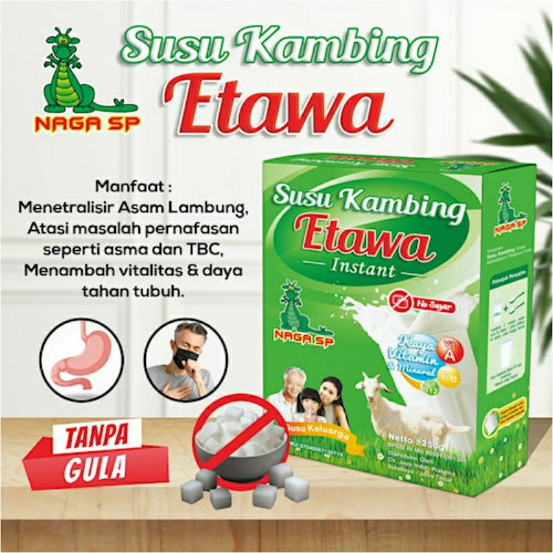 

Susu Kambing Etawa 250g (NO SUGAR)