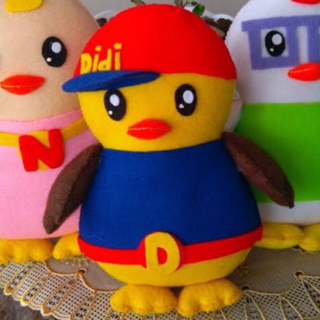 boneka flanel didi n friends