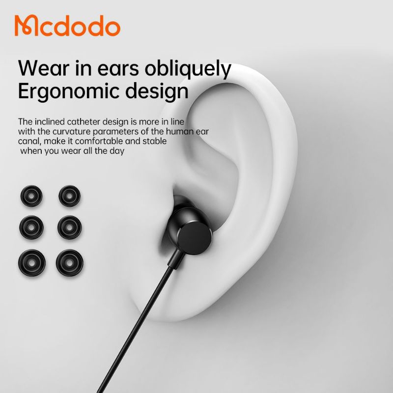 MCDODO HP-1050 Headset Earphone Type C hp Android bass hi-res DAC Support call game