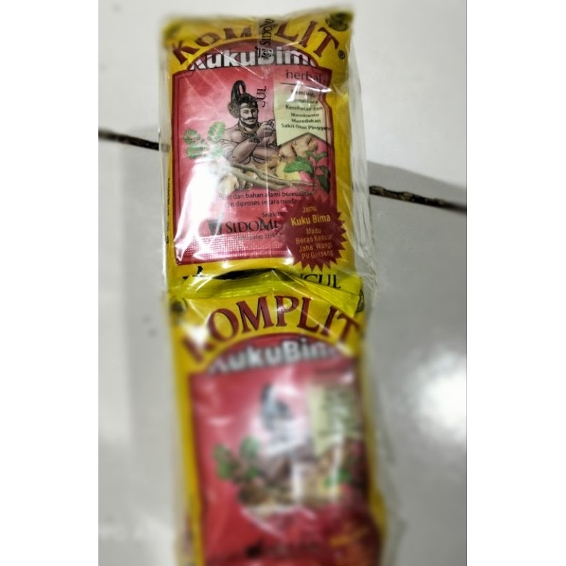 

jamu kuku bima komplit sidomuncul isi 20sachet