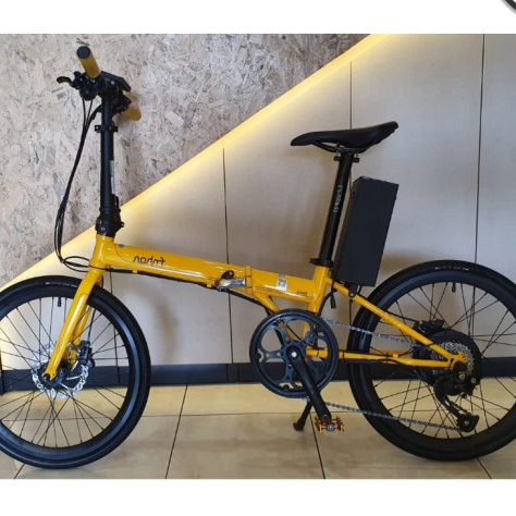 Sepeda Fnhon Storm Kuning E-bike