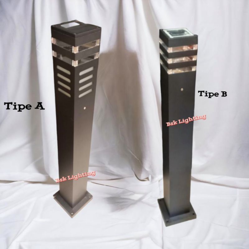 Lampu taman minimalis outdoor/Lampu taman  kotak outdoor/Lampu pagar