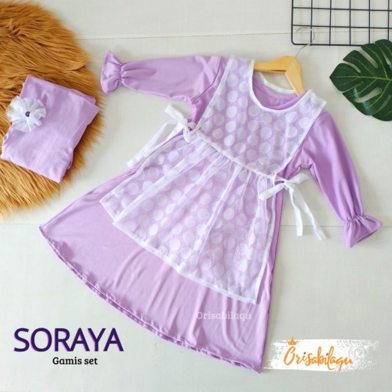 Gamis Baby Soraya SMLXL (6 bulan - 2 Tahun)