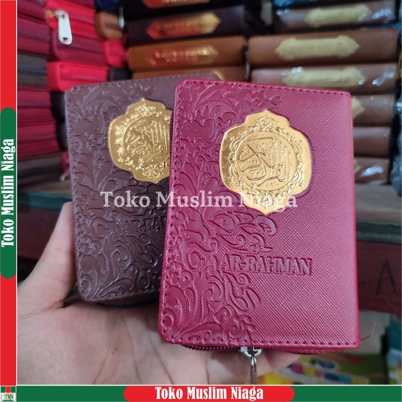 Alquran Saku - Alquran Ar-Rahman Tilawah Ukuran Saku - Alquran Resleting - Alquran Travelling