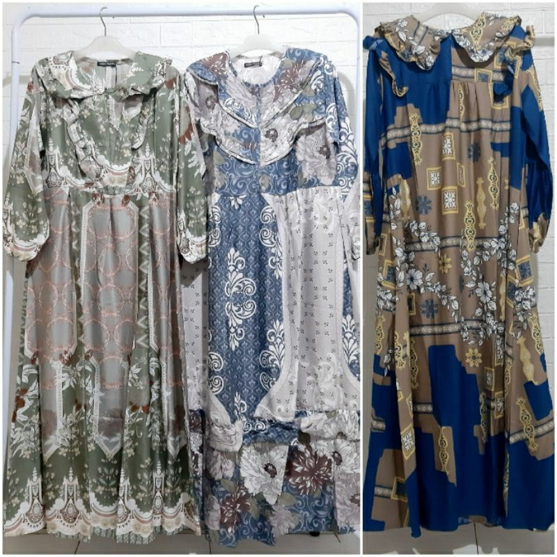 Gamis Zhafira dior silk premium