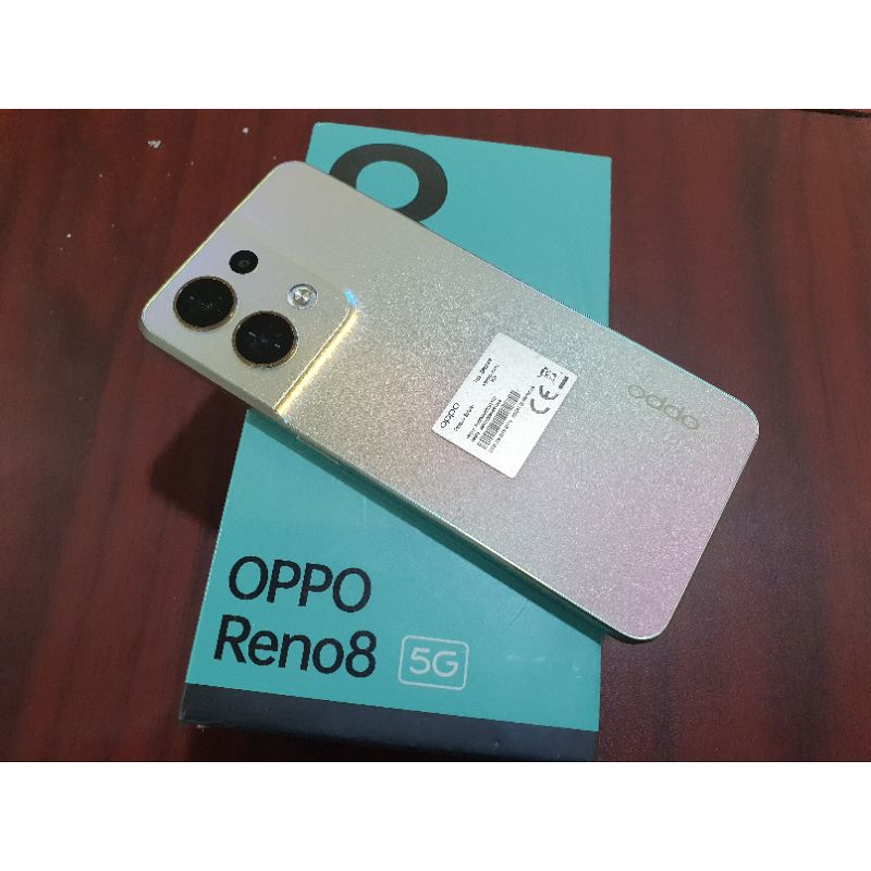 OPPO RENO 8 5G bekas garansi