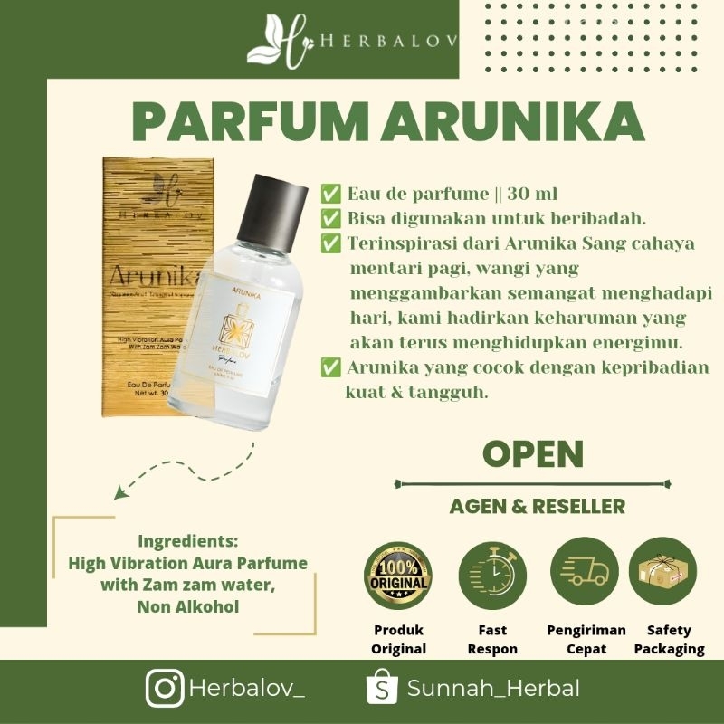 Parfum Arunika Herbalov / Aura Parfume Arunika By Herbalov / Herbalov Eau De Parfum Arunika