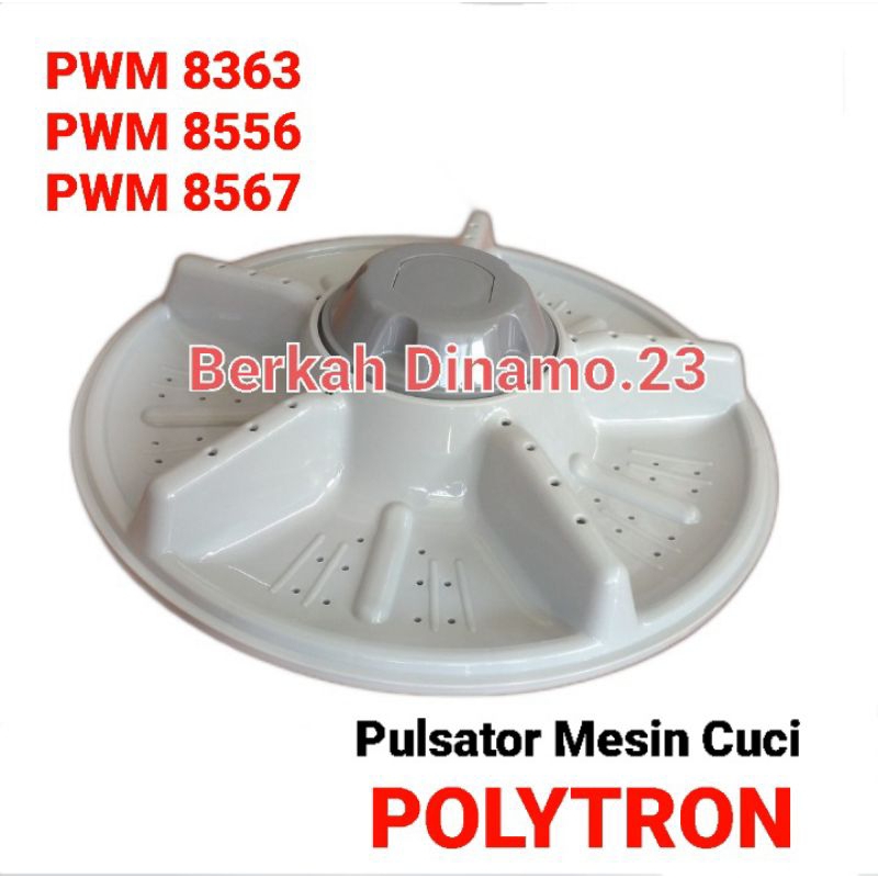 Pulsator Mesin Cuci Polytron PWM 8363 PWM 8556 PWM 8567 Mesin Cuci 2 Tabung