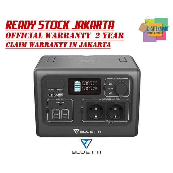 BLUETTI POWER EB55, POWER STATION 537Wh/700W