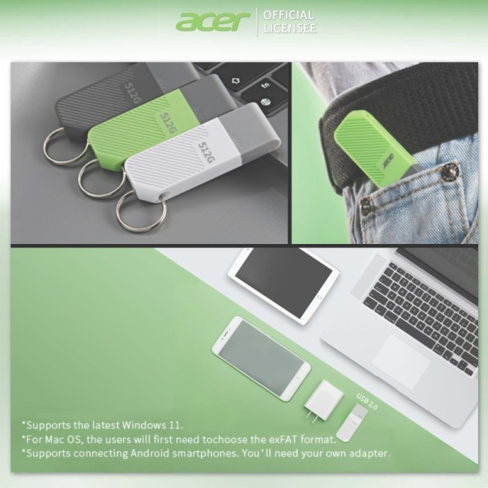 Flashdisk 32GB UP300 Usb 3.0 Acer