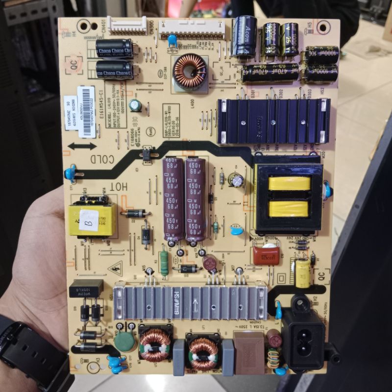 MESIN TV REGULATOR TOSHIBA 43L5650VJ - PSU POWER SUPPLY TV TOSHIBA