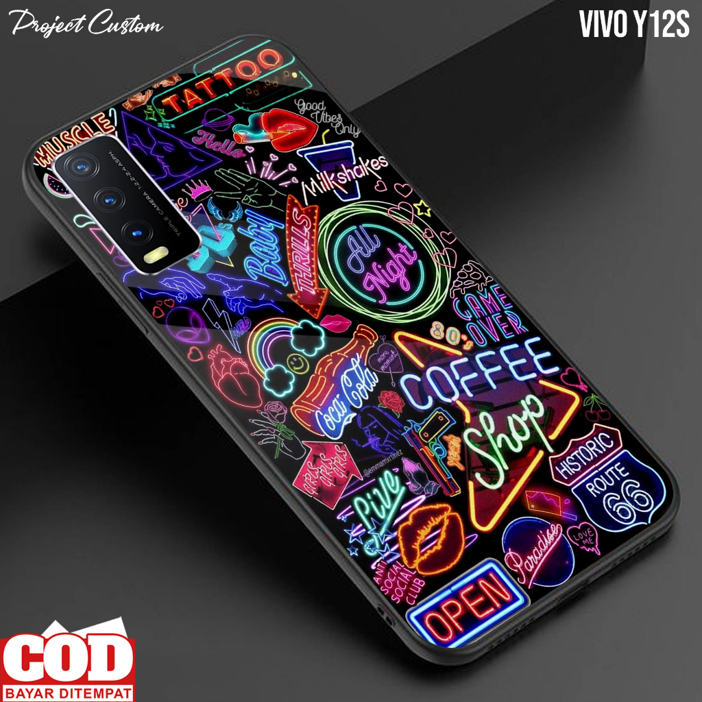 Case Hp VIVO Y12S - Casing VIVO Y12S Terbaru [ Abstr-02 ] Softcase Hp VIVO Y12S - Silikon Hp VIVO Y1