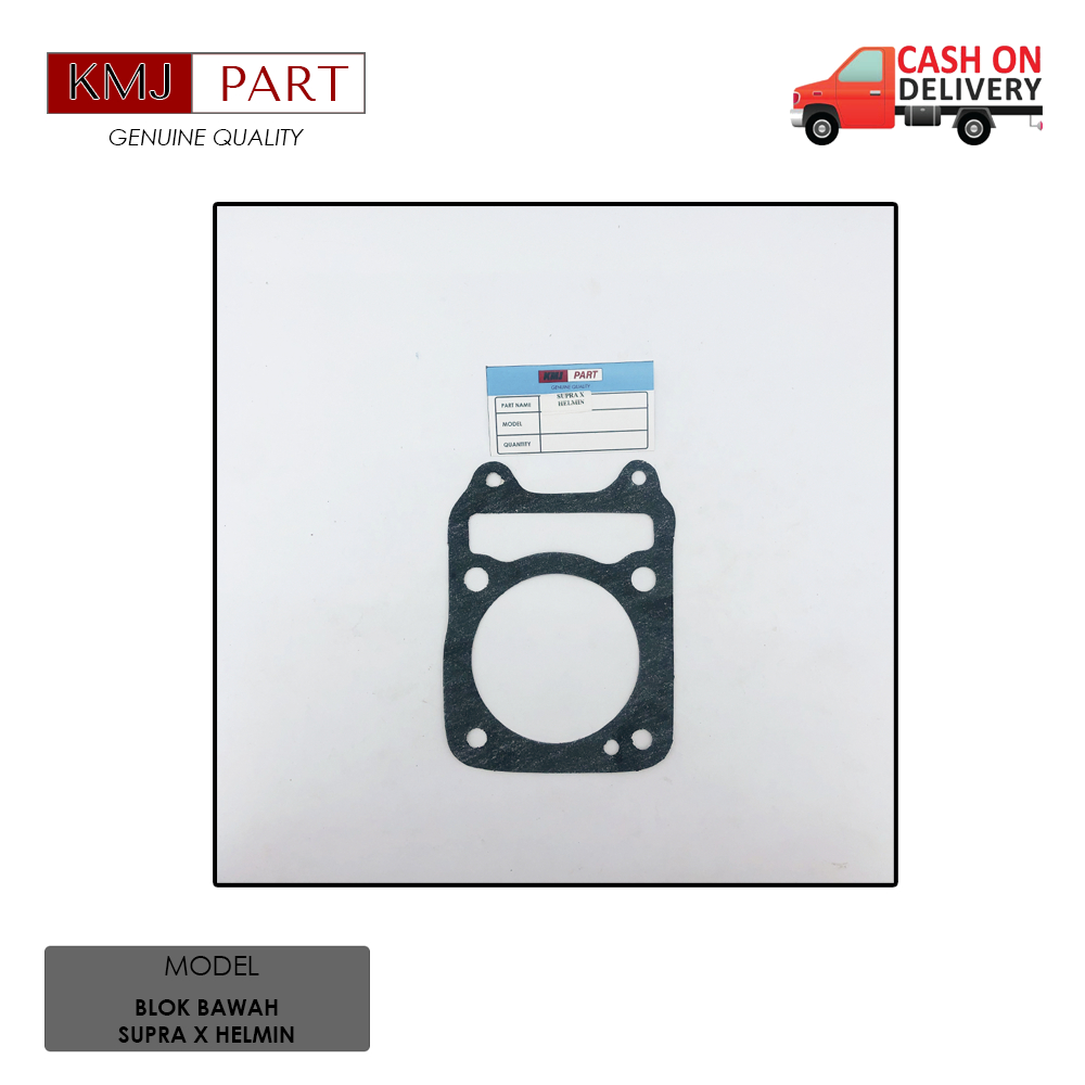 PERPAK/PAKING BLOK BAWAH HONDA SUPRA X HELMIN