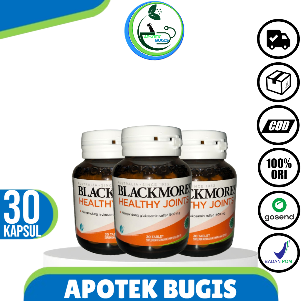 Blackmores Healthy Joints 1500mg - 30 tablet - Suplemen Ketahan Tubuh