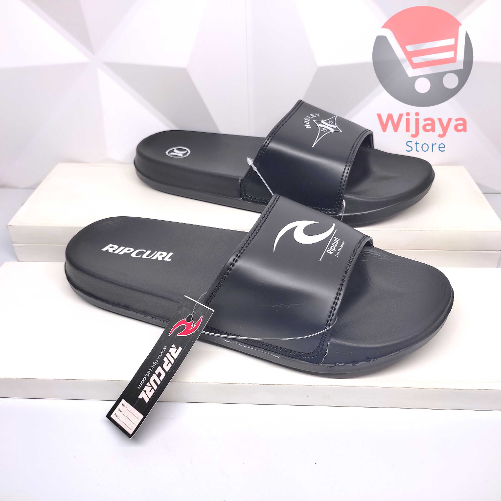 Sandal Slide 39-43 Slop Sendal Selop Slip on Karet Phylon Distro Surfing Volcom L-1