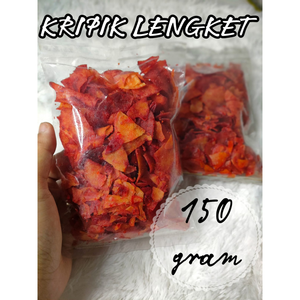 

keripik lengket pedas