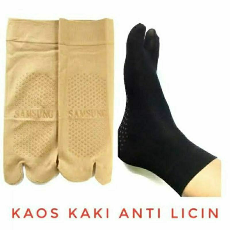 Kaos kaki wanita Muslimah jempol Samsung anti slip