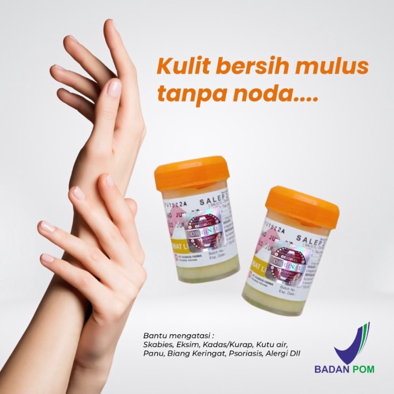 Salep Gatal Zwafel 24 Original 100% Obat Saleb Gatal Panu Kadas Kurap Kutu Air