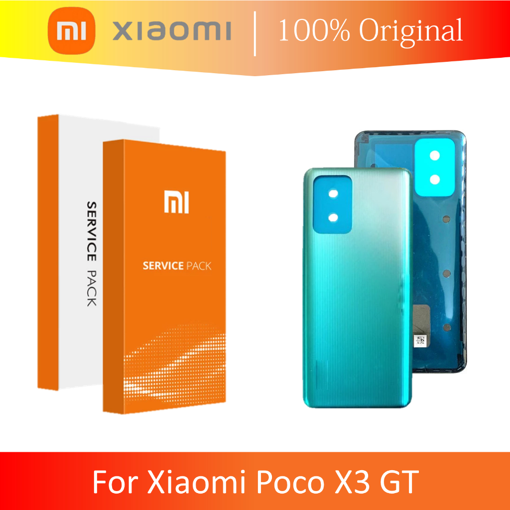 [ CHECK.ID ] BACKDOOR BACK COVER CASING TUTUP BELAKANG XIAOMI POCO X3 GT X3GT SERVICE PRODUCT