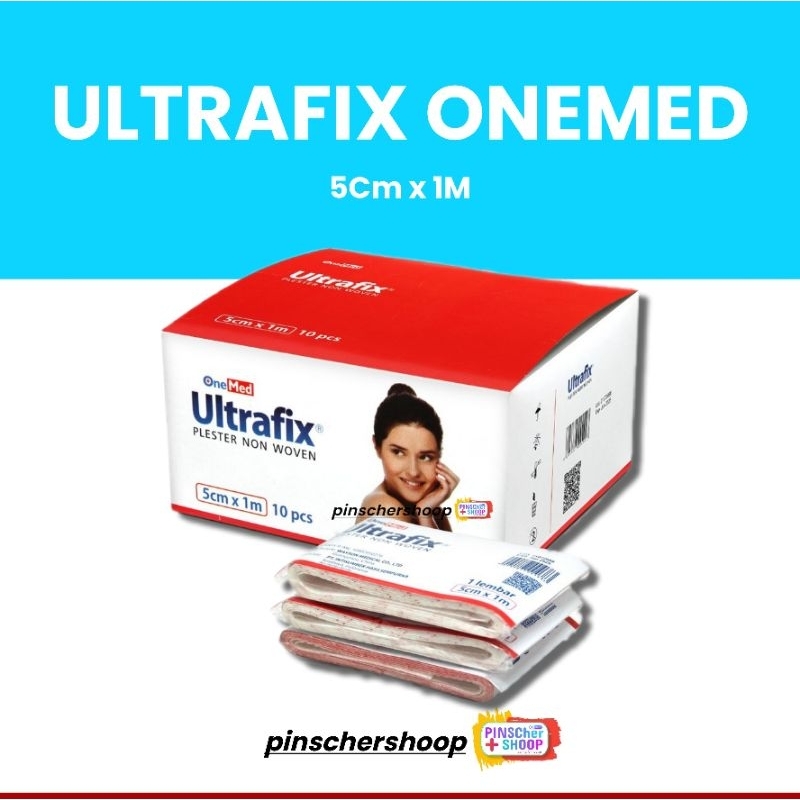 Ultrafix 5cm x 1m Onemed/ Plester Luka Isi 10 Per Box