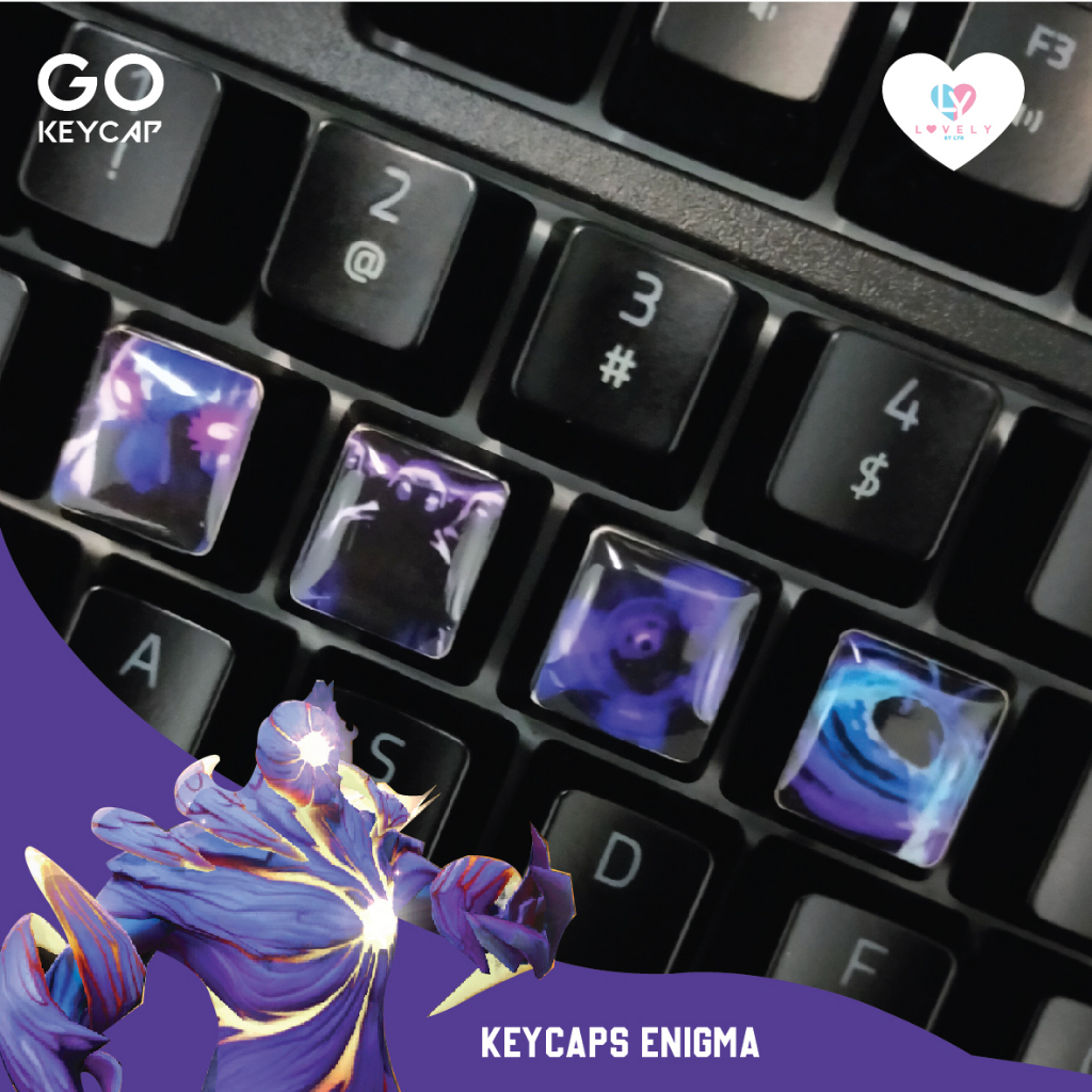 Keycaps PBT Dota 2 Enigma Ability | GO KEYCAPS