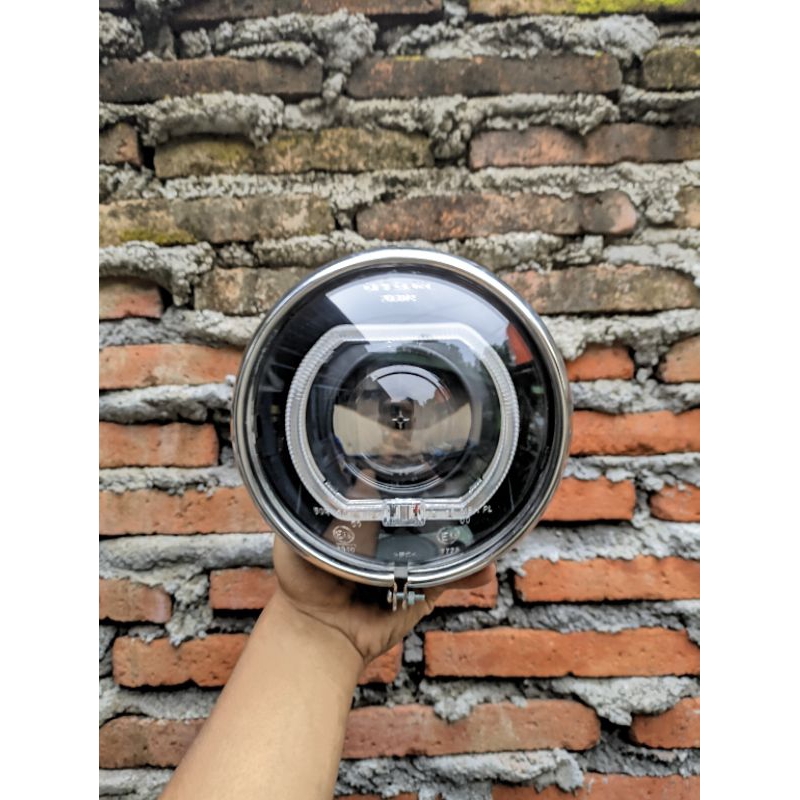 Biled ipchar 2,5inch set batok cb125 pres lampu biled 2,5 inch set batok CB lampu biled cb biled vin