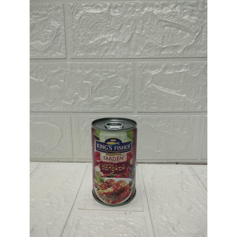 

sarden King'sfisher bangkok sauce / saus bangkok mini 155 gr