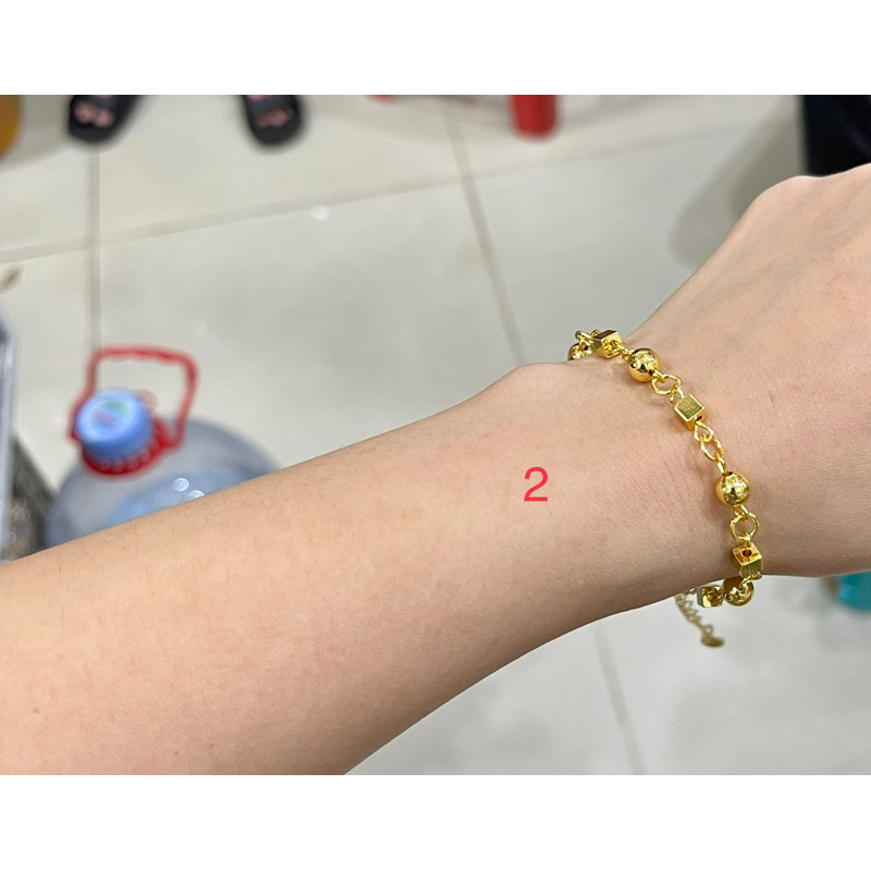 Fifi Fashion Gelang Bola Kombinasi Model Perhiasan G051