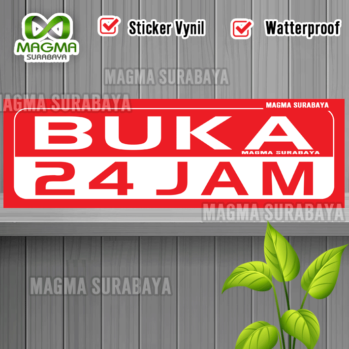 

Stiker Buka 24 Jam Magma Surabaya