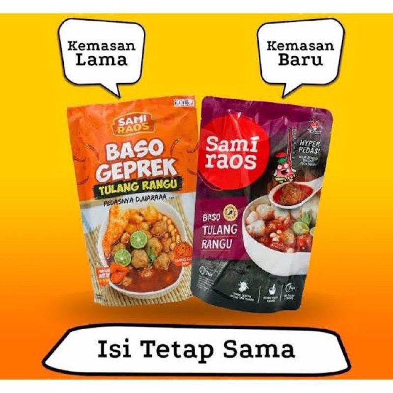 

SAMIRAOS BASO ACI GEPREK TULANG RANGU / SAMI RAOS BASO ACI