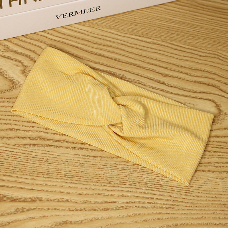 Headband Polos Kain / Headband Sport Wanita Polos