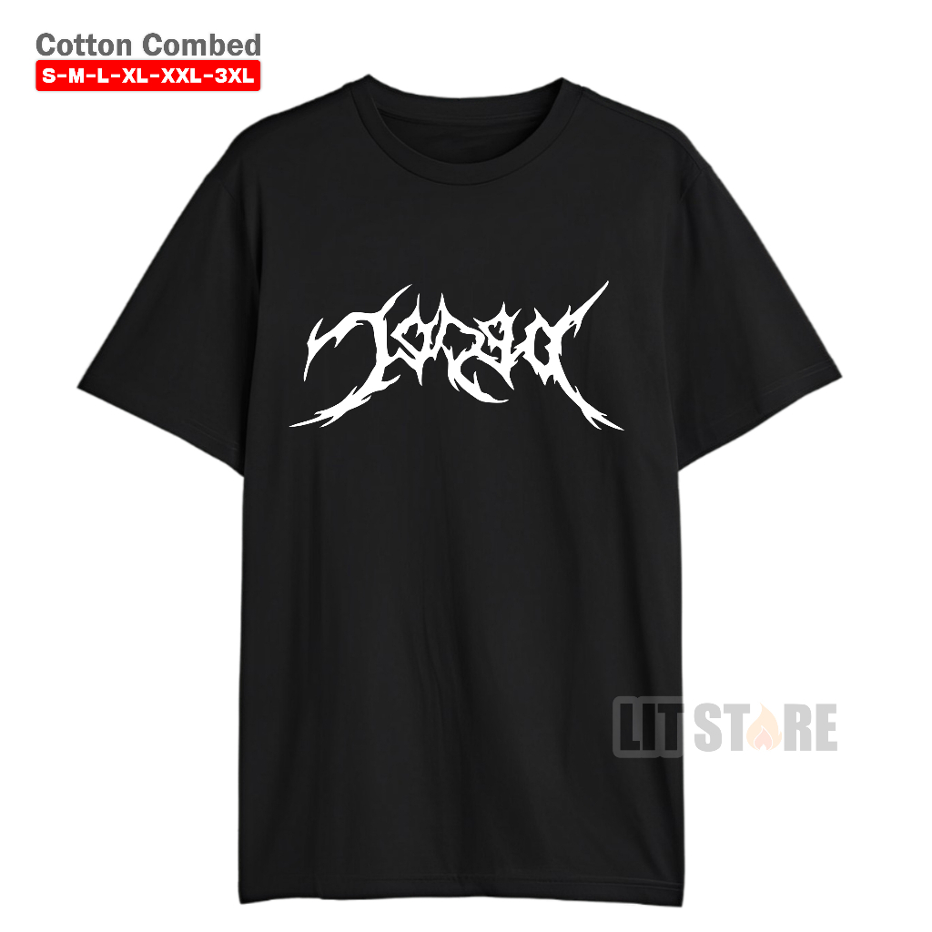 LITSTORE Kaos Band Metal Indonesia JASAD T-shirt Band Indonesia
