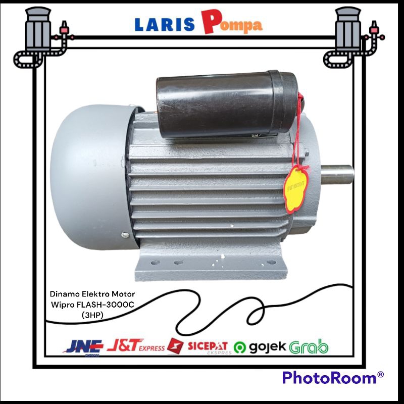 Mesin Penggerak / Dinamo Elektro Motor Wipro FLASH-3000C (3HP)