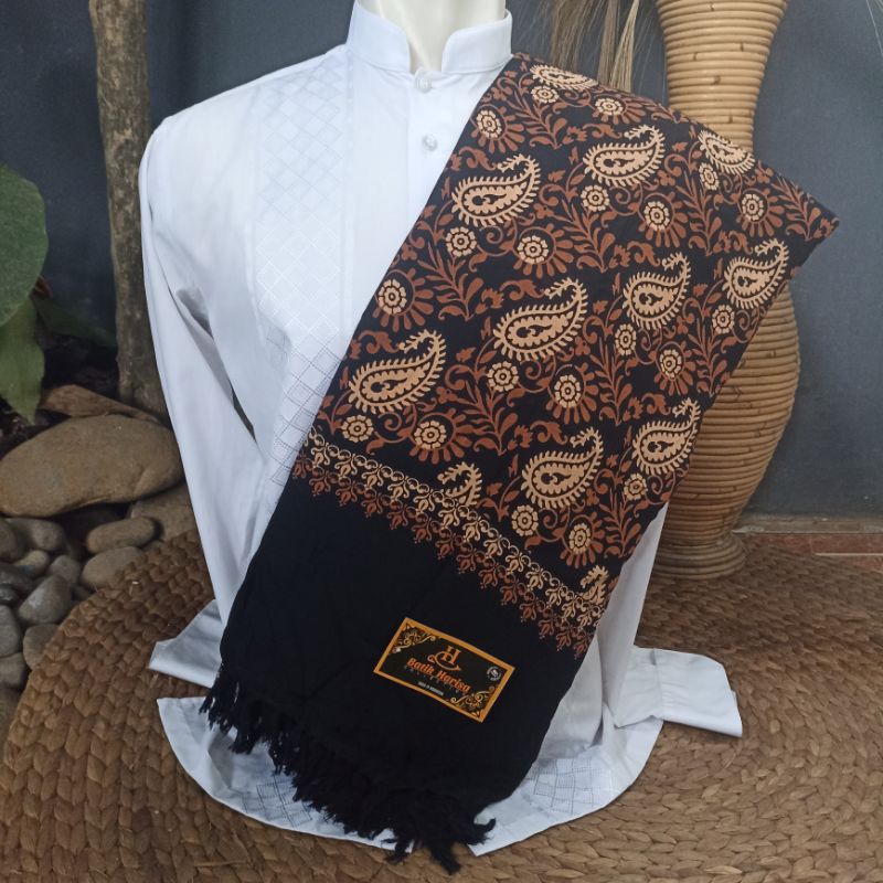 SORBAN BATIK MOTIF KASHMIR SORBAN HABIB UMAR