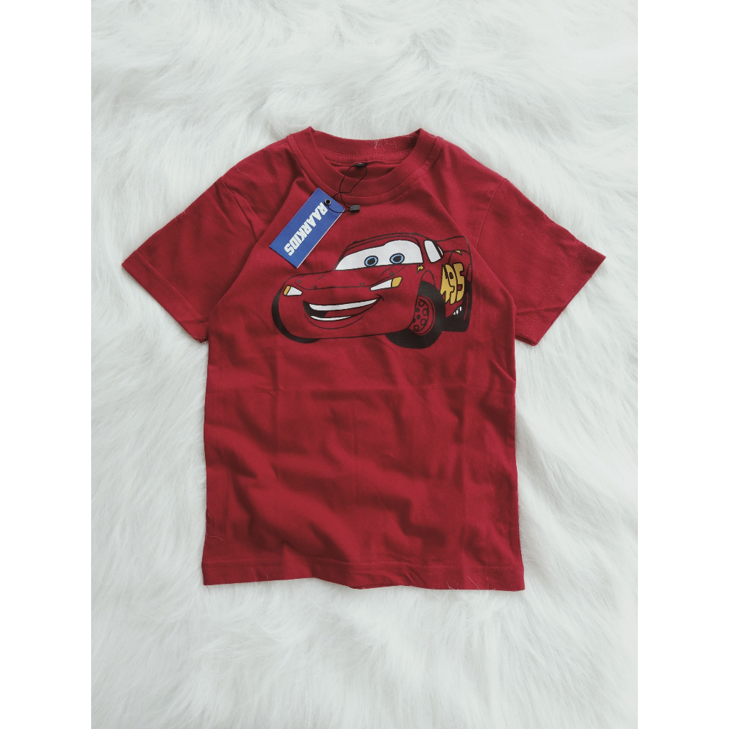 Raarkids Baju Kaos Distro Anak Laki Laki Karakter Cars Mcqueen 1 8 Tahun