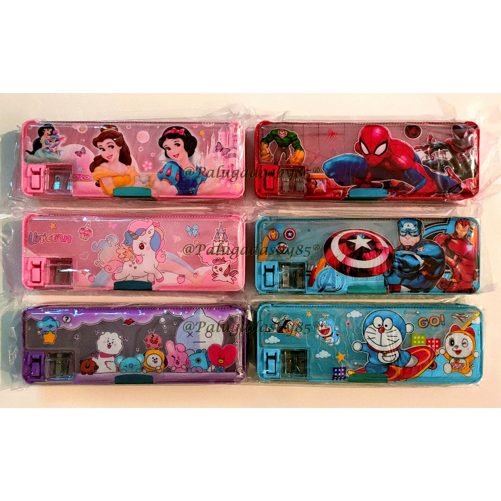 

(1 Biji) Kotak Pensil Magnet FC-1759 21.9*7.6*3.3 cm / Pencil Case Magnet / Tempat Pensil Magnet / Kotak Pensil Fancy