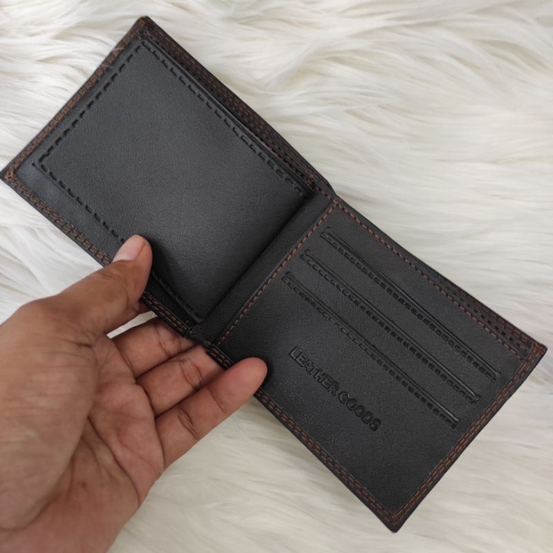 Dompet Lipat Pria Kulit Sintetis | Dompet Pria 6 Slot