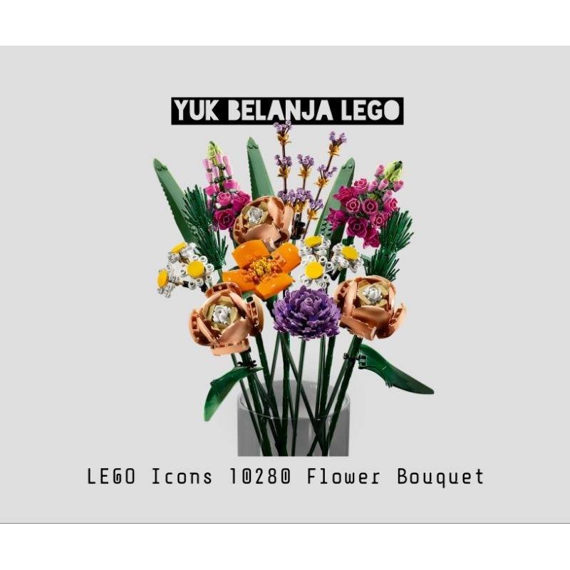 LEGO Icons 10280 Flower Bouquet (756 pieces)