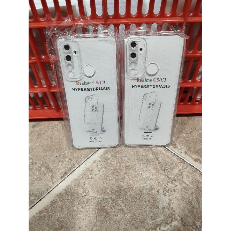 Softcase Realme C5 Realme C3 Silikon Casing Case Bening Transparan Terasfaran Pelindung Pro Camera