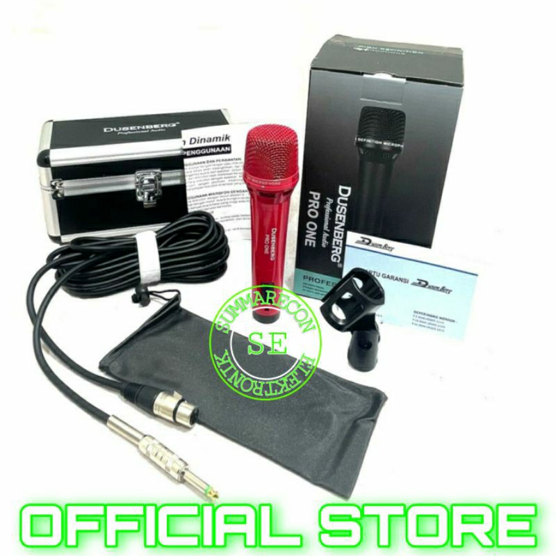 mic kabel original dusenberg pro one microphone mic vocal karaoke original