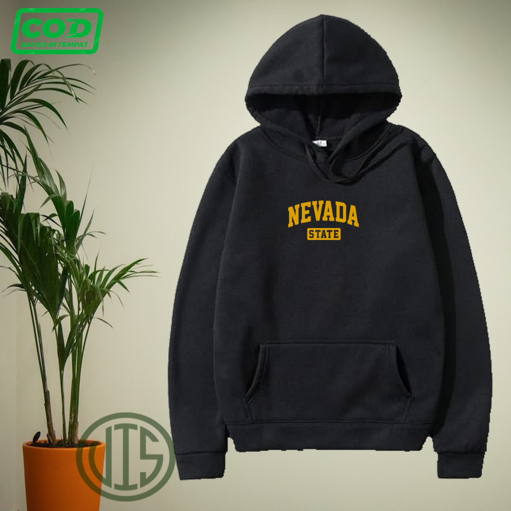 Sweater Hoodie NEVADA 0001 MOTIF GOLD// Sweatshirt Hoodie Pria/Wanita//Switer  Trendi Masa Kini Styl
