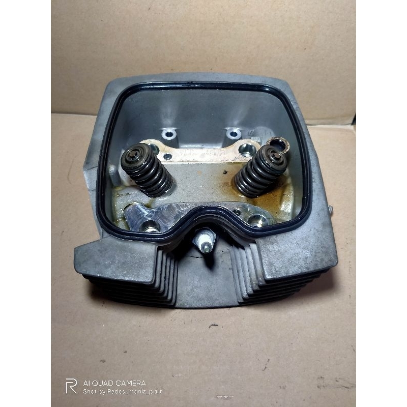Head kop rumah busi Megapro Monoshock KARBU original part lepasan motor