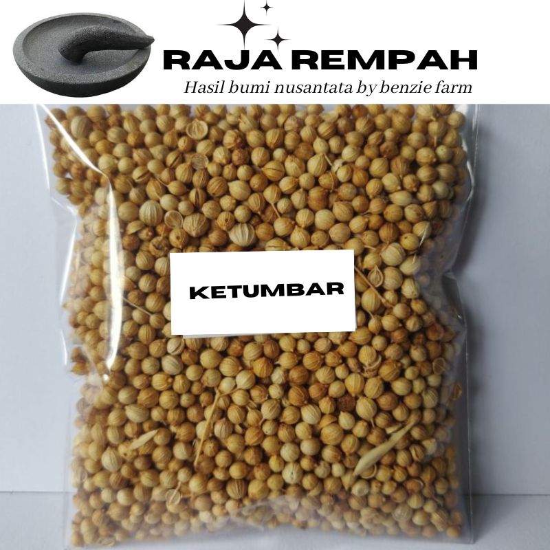 

Biji Ketumbar Bumbu Dapur Aneka Masakan Tumbar Paket Hemat 250gr