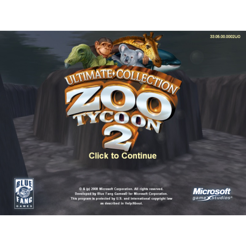 Zoo Tycoon 2: Ultimate Collection Game PC Laptop