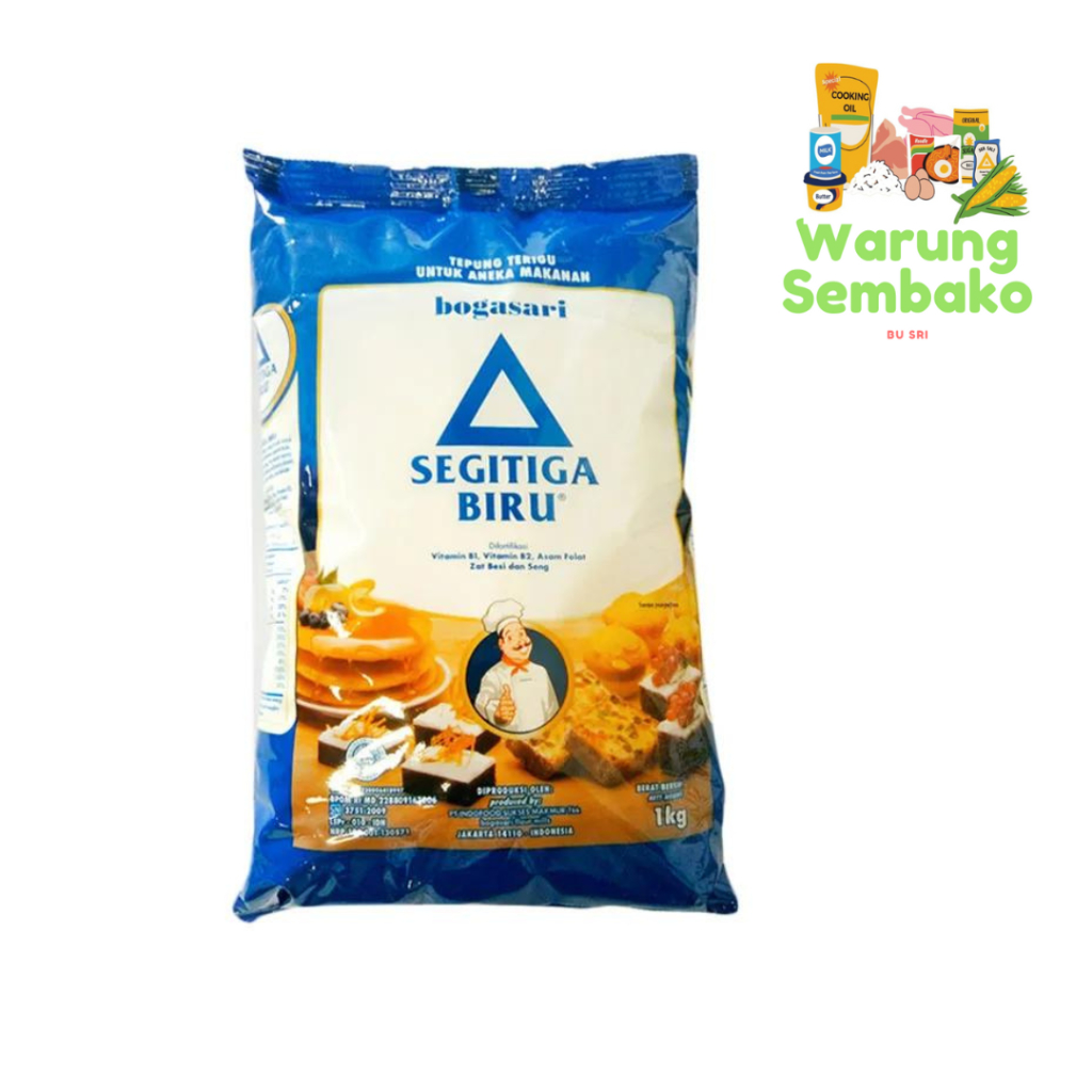 

TERIGU KUNCI BIRU KEMASAN 1 KG MURAH / TEPUNG KUNCI BIRU KEMASAN 1 KG