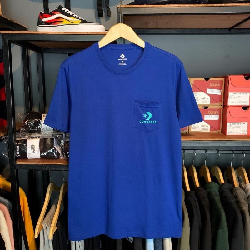 T-shirt Converse Star Chevron Pocket / T-SHIRT POCKET CONVERSE original