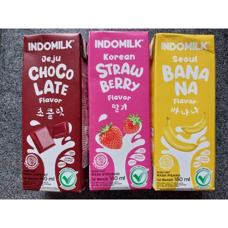 susu indomilk 180ml (korean series)