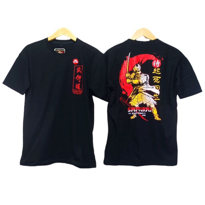 KAOS BAJU ANAK MOTIF SAMURAI JEPANG ABG TANGGUNG UMUR 9-12 TAHUN