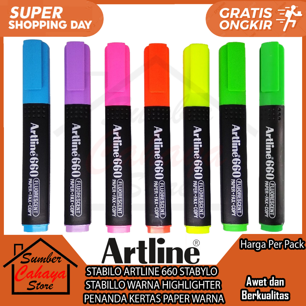 

STABILLO ARTLINE EK 660 STABYLO STABILO PENANDA KERTAS BEWARNA HIJAU IJO IJAU HIGHLIGHT HIGHLIGHTER TEXTLINER BENTUK PEN PENA CORETAN WARNA WARNI PASTEL CORET TANDA PAPER PULPEN BOLPEN PEMBERI WARNAA TRANSPARAN PADA TULIS TULISAN BUKU