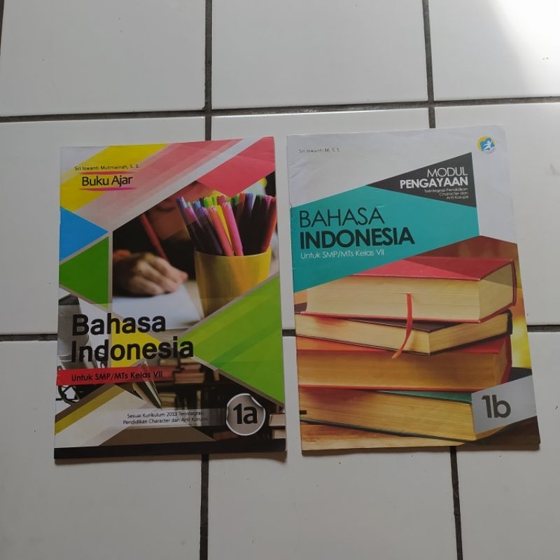 

Buku Ajar Modul Pengayaan Bahasa Indonesia SMP kelas 7 VII